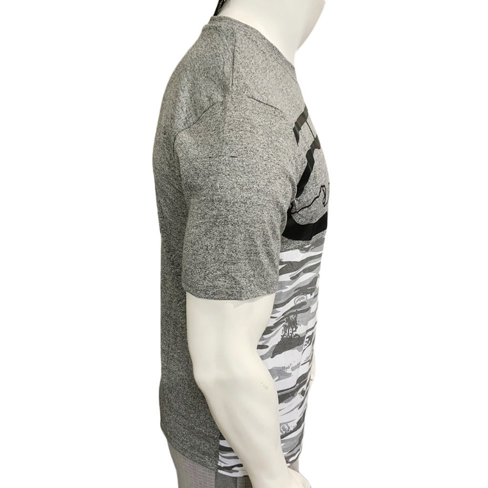 NWT ECKO UNLTD. MSRP $44.99 MENS GRAY CAMO CREW NECK SHORT SLEEVE T-SHIRT SIZE S - Picture 2 of 5